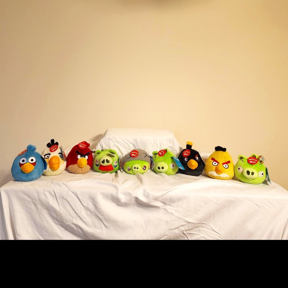 Angry birds Build a Bear collection.